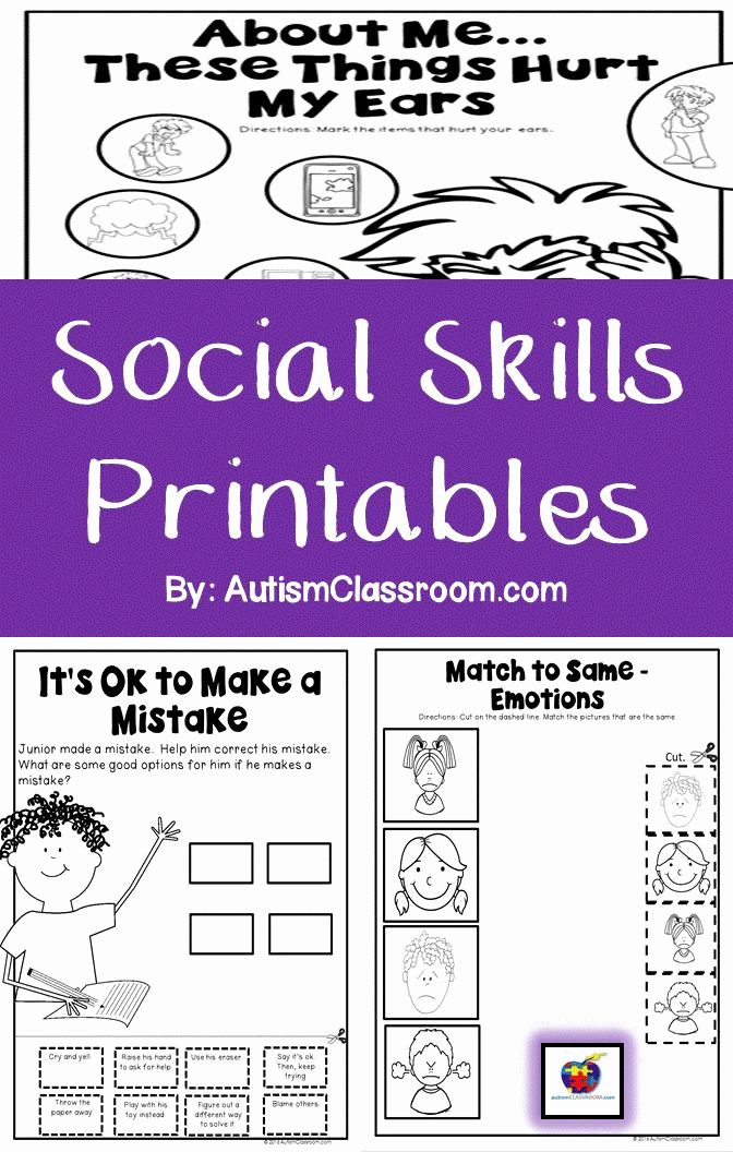 55 Worksheets For Social Skills 15