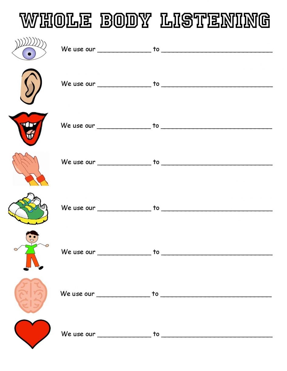 55 Worksheets For Social Skills 31