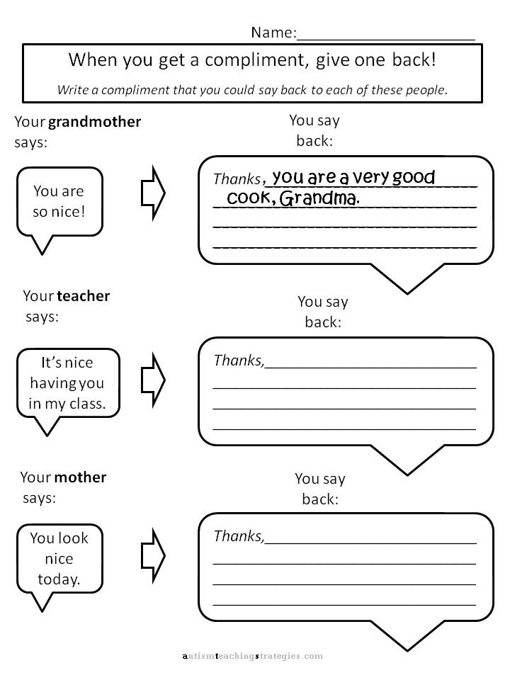 55 Worksheets For Social Skills 43