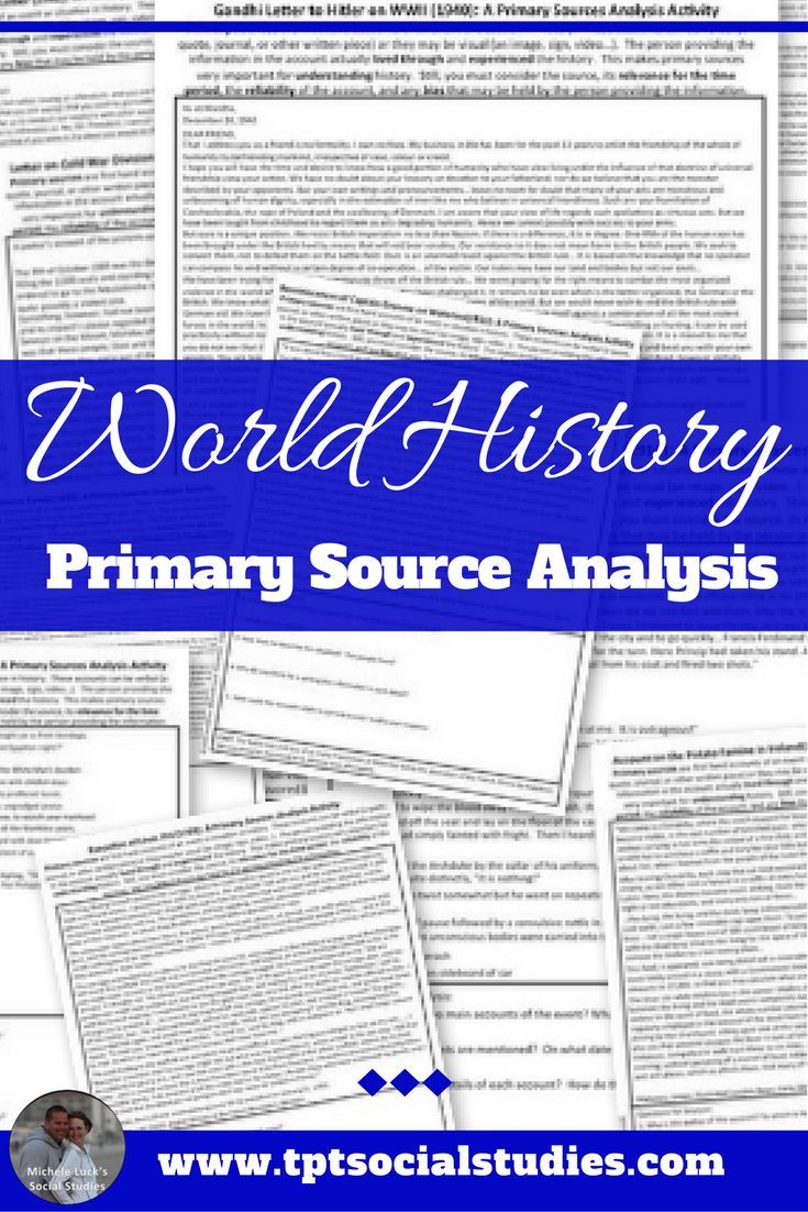 60 Primary Source Analysis Worksheet 11