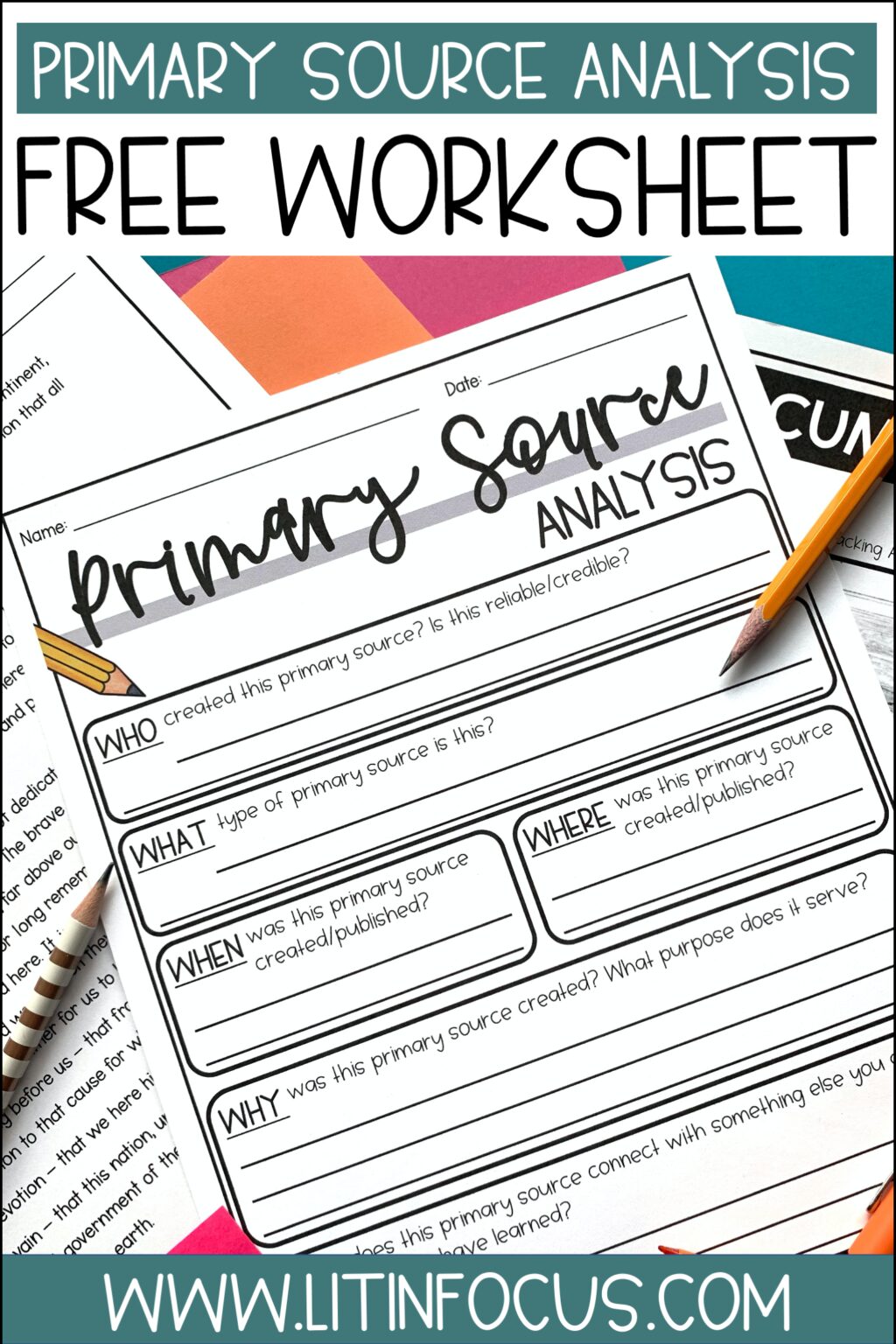 60 Primary Source Analysis Worksheet 8