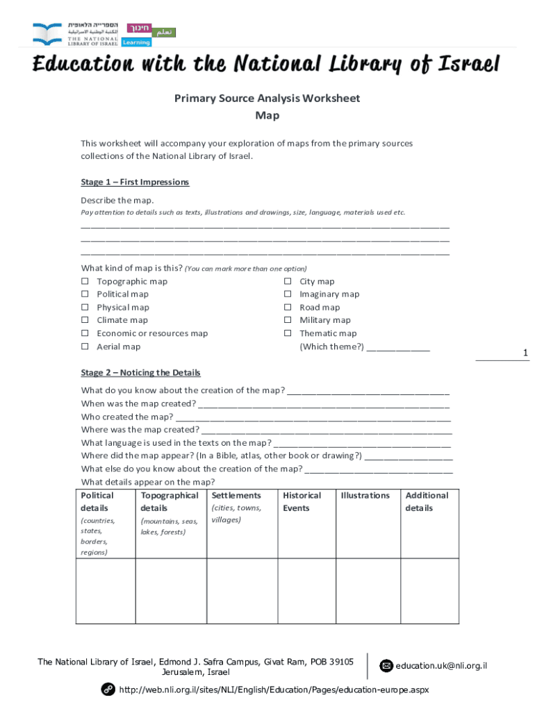 60 Primary Source Analysis Worksheet 9