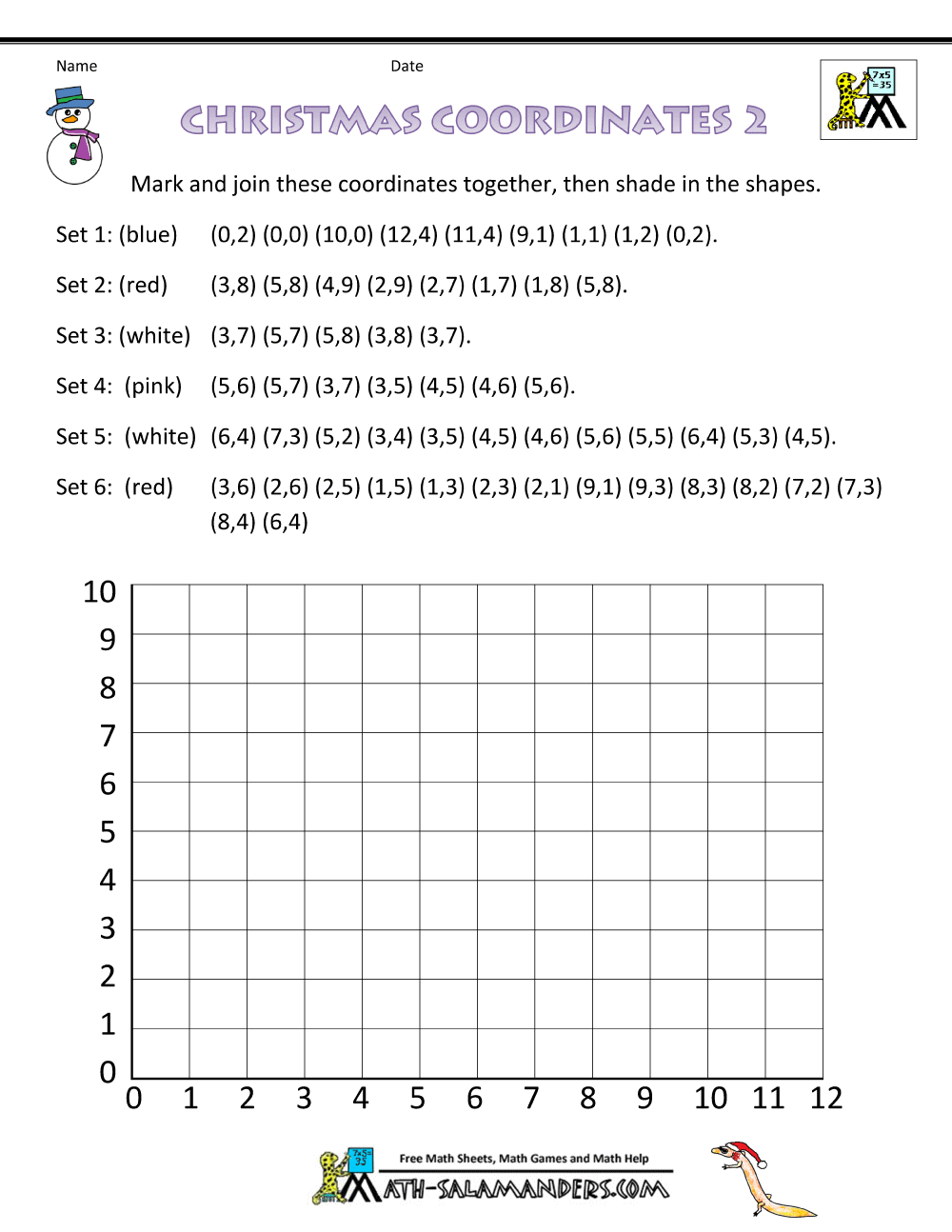 62 Christmas Maths Worksheets Ks3 30