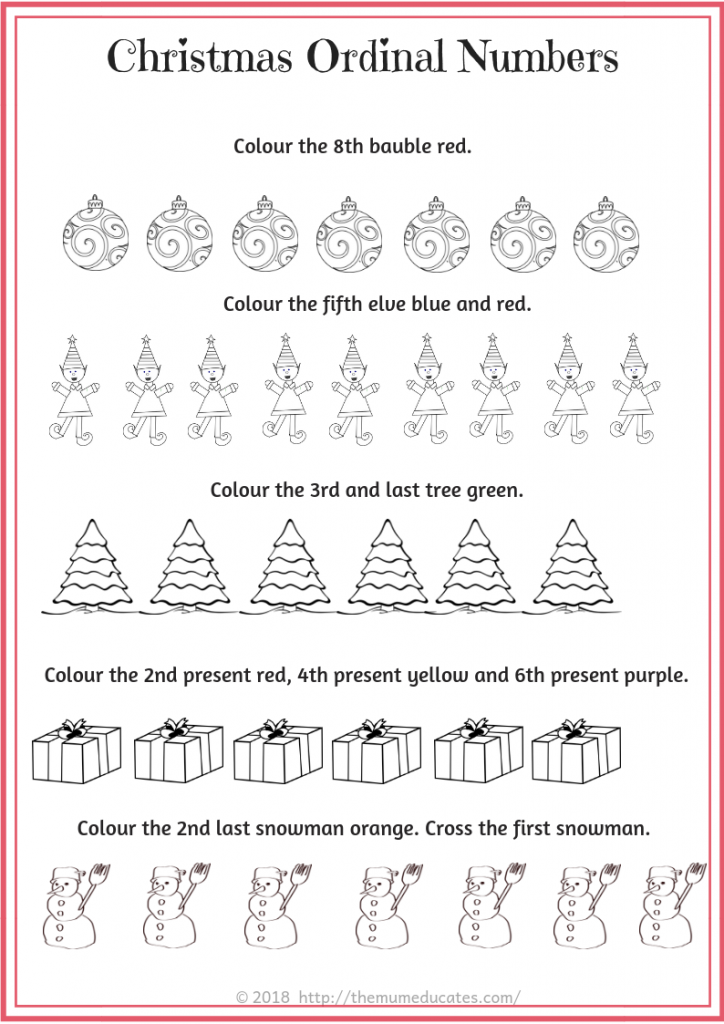 62 Christmas Maths Worksheets Ks3 37