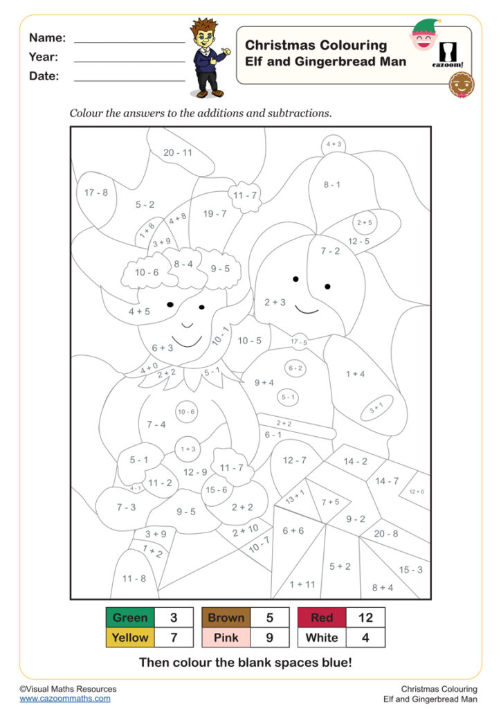 62 Christmas Maths Worksheets Ks3 59