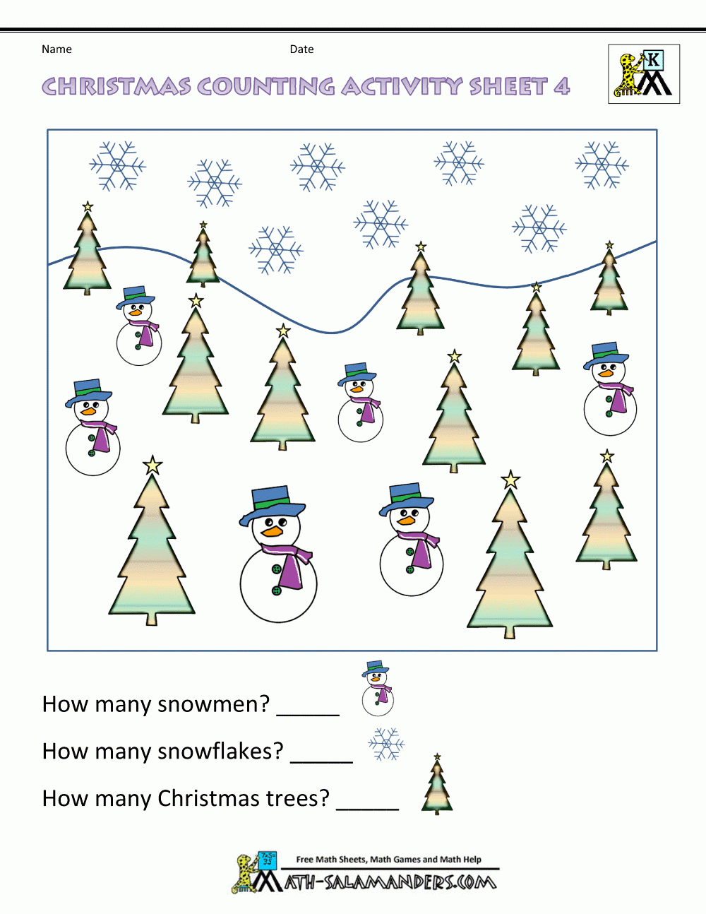 62 Christmas Maths Worksheets Ks3 6