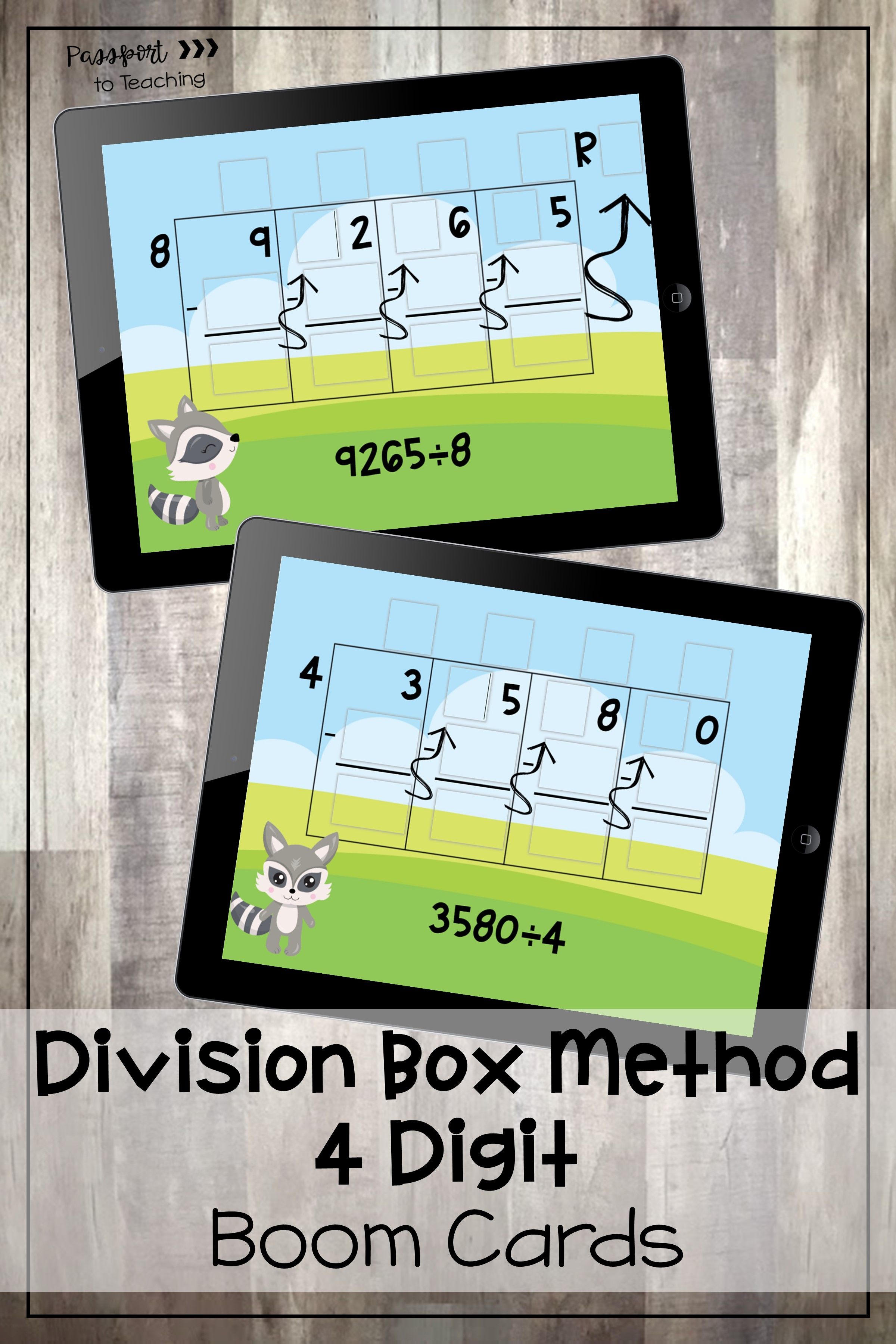 Save 50 Division Box Method Worksheet 2