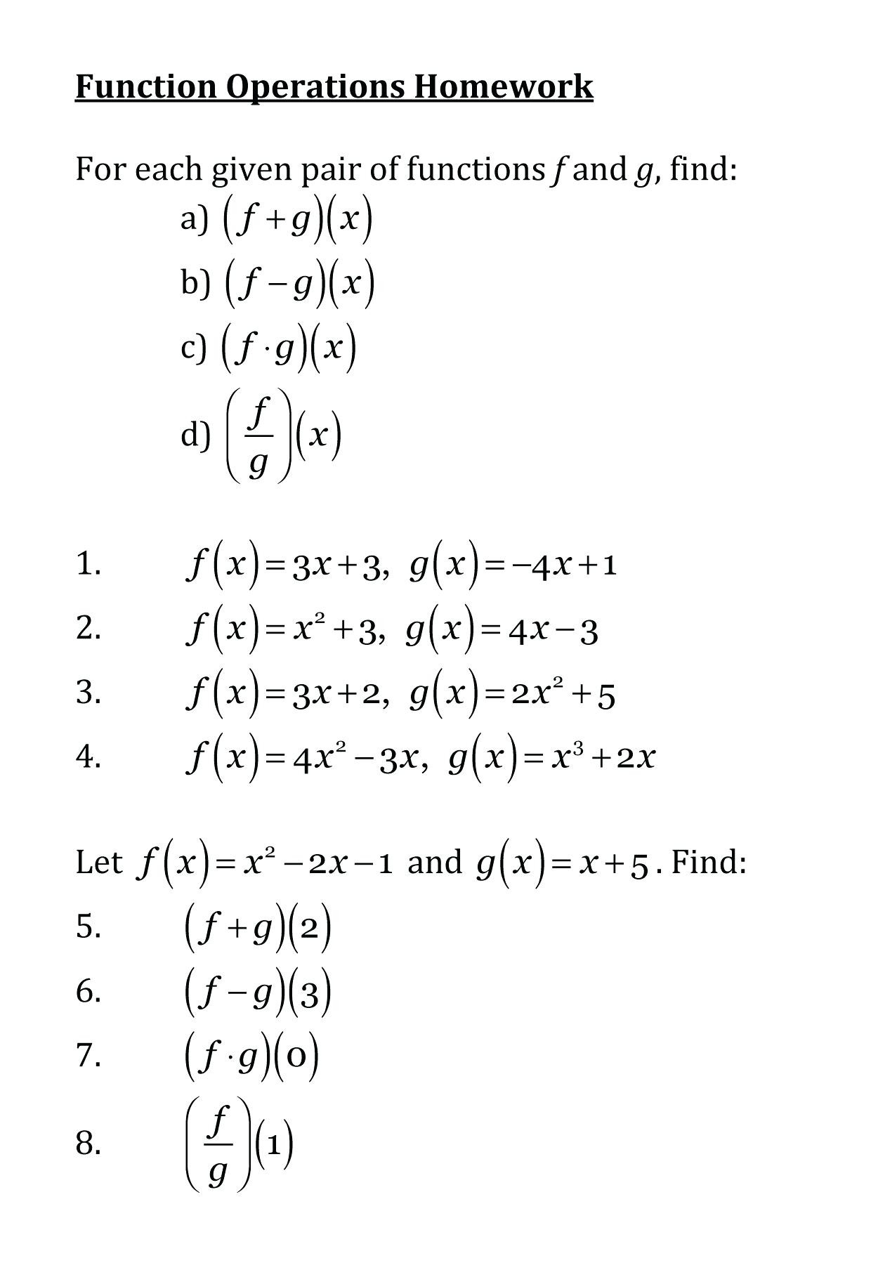 Save 50 Intro To Functions Worksheet 26