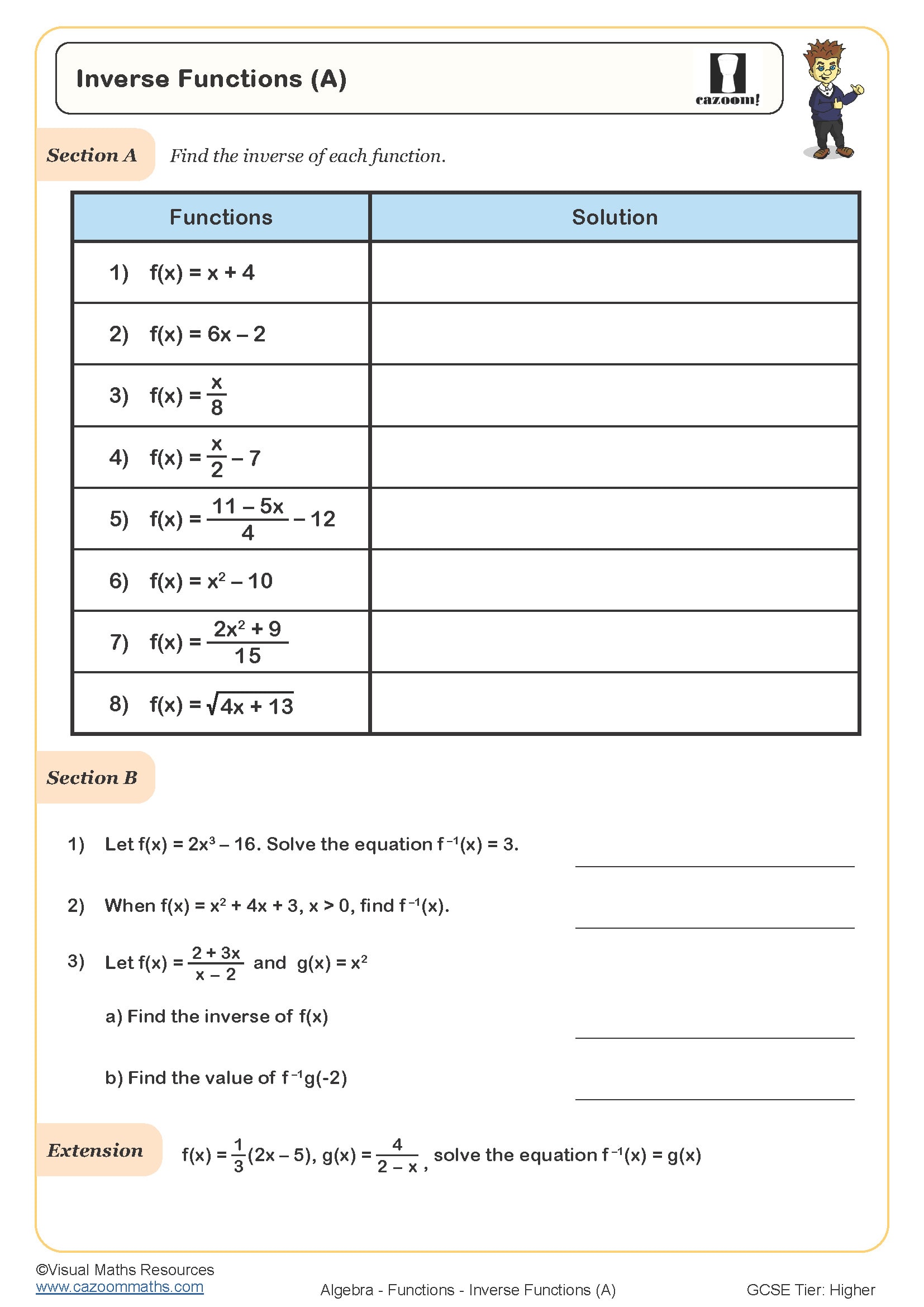 Save 50 Intro To Functions Worksheet 31