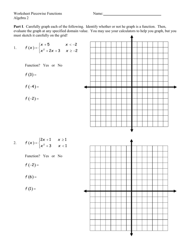 Save 50 Intro To Functions Worksheet 52