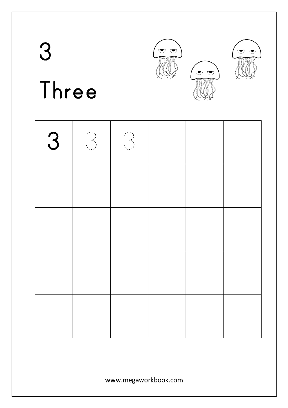 80 Printable Number Recognition 1-10 Worksheets 28