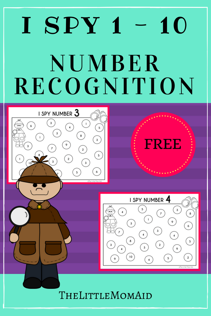 80 Printable Number Recognition 1-10 Worksheets 48