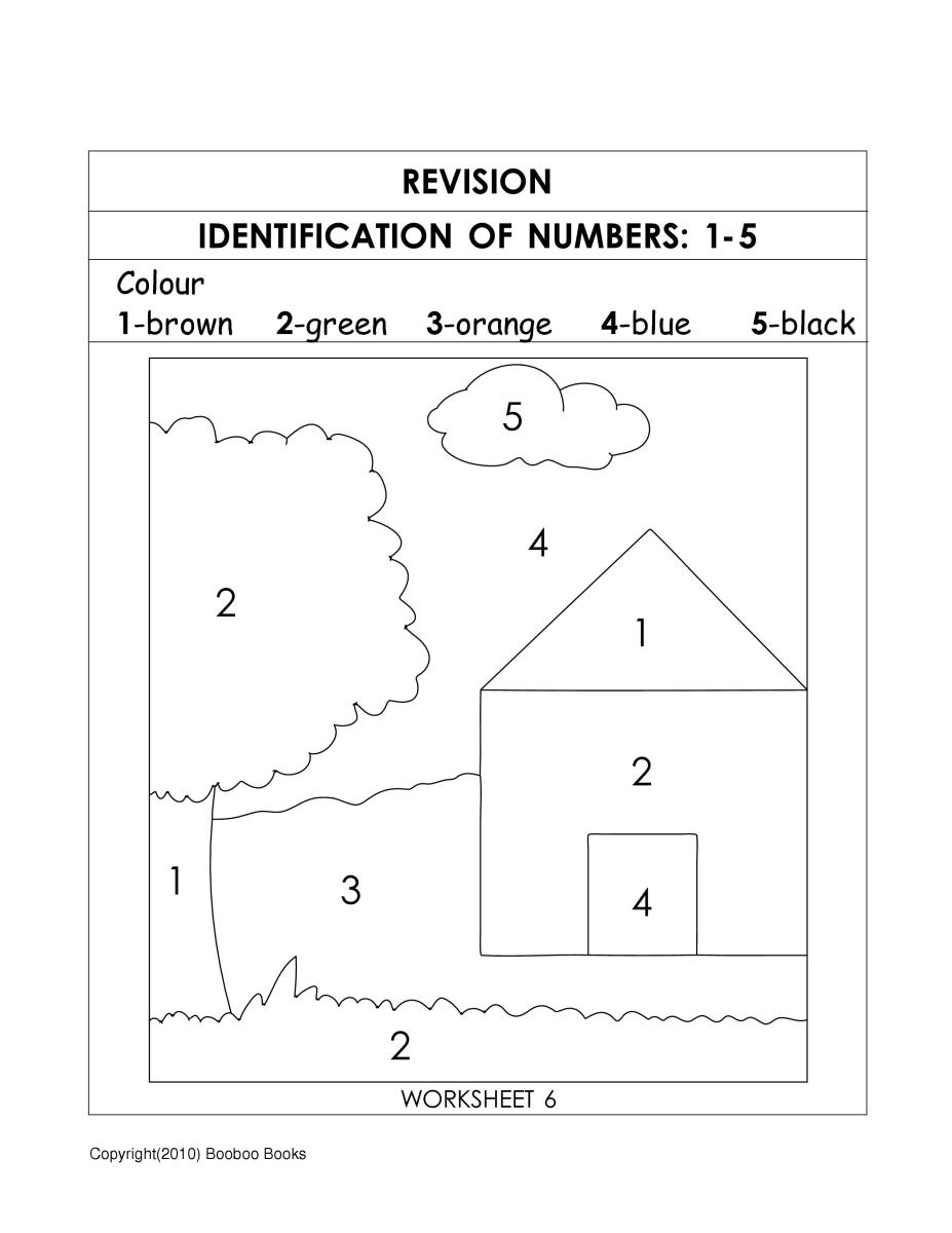 80 Printable Number Recognition 1-10 Worksheets 62