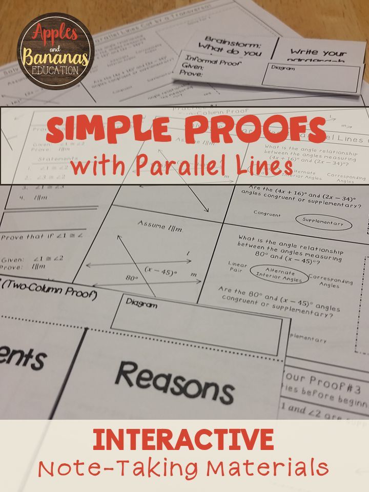 80 Printable Parallel Line Proofs Worksheet 57