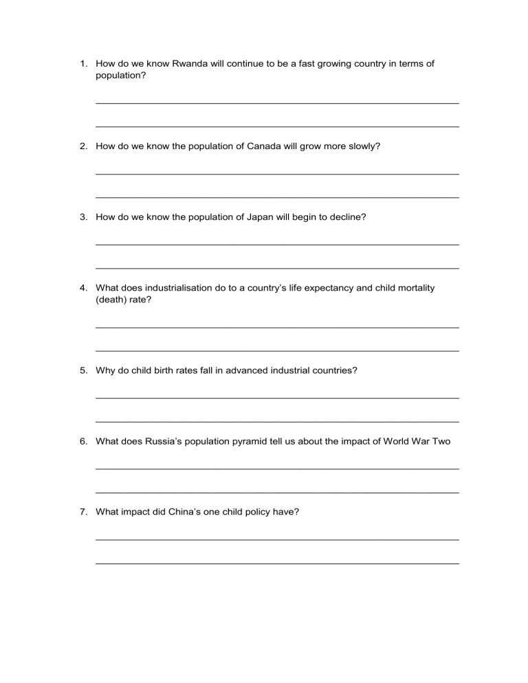 80 Printable Population Pyramid Worksheet Answers 64