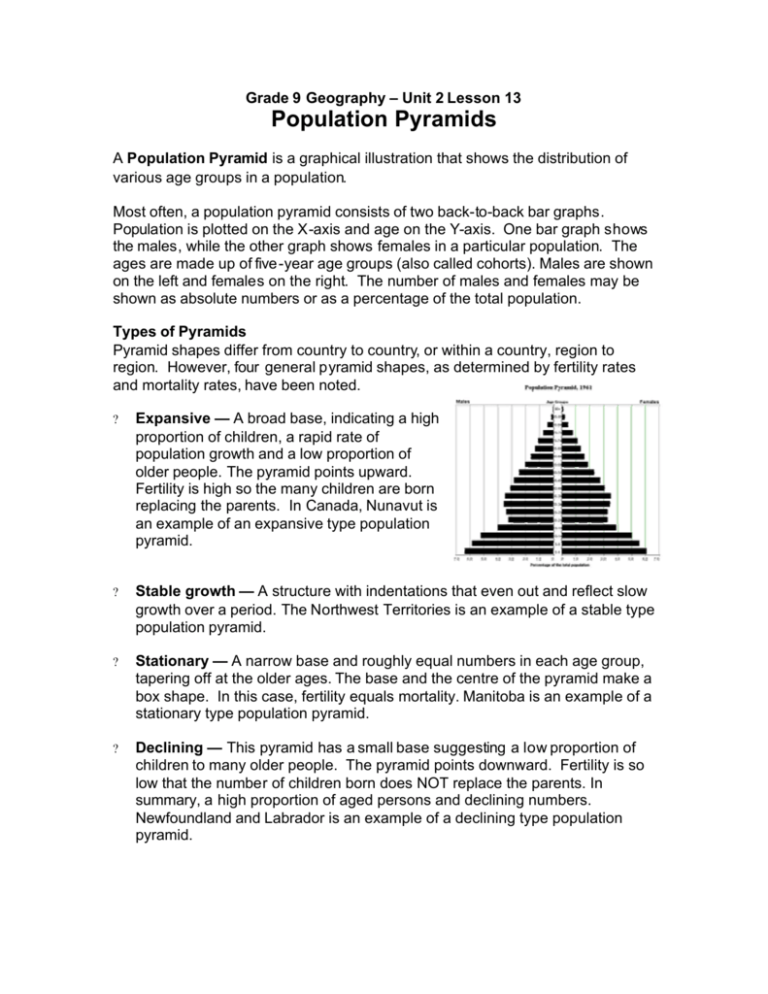 80 Printable Population Pyramid Worksheet Answers 78