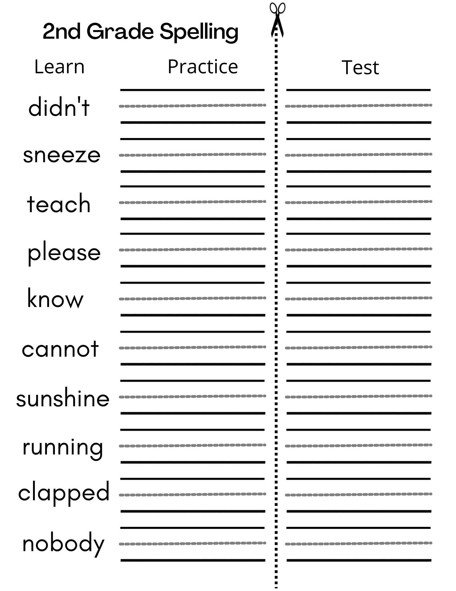 80 Printable Second Grade Worksheets Printable 27