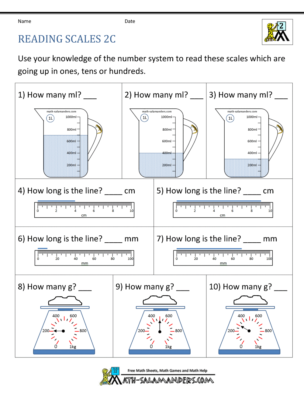 80 Printable Second Grade Worksheets Printable 30