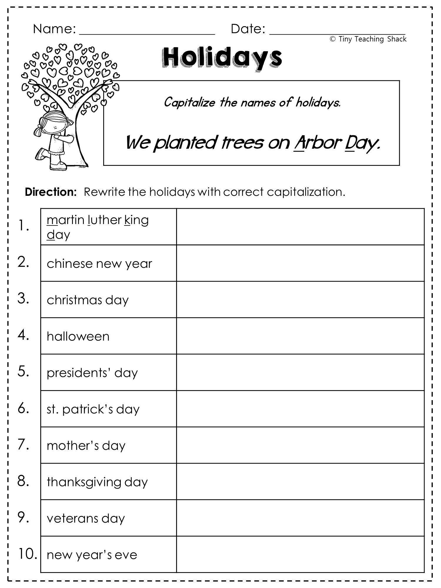 80 Printable Second Grade Worksheets Printable 8