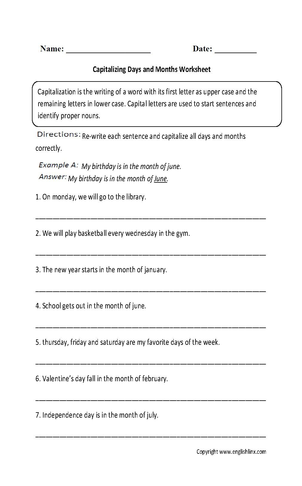 80 Printable Sentence And Fragment Worksheets 54