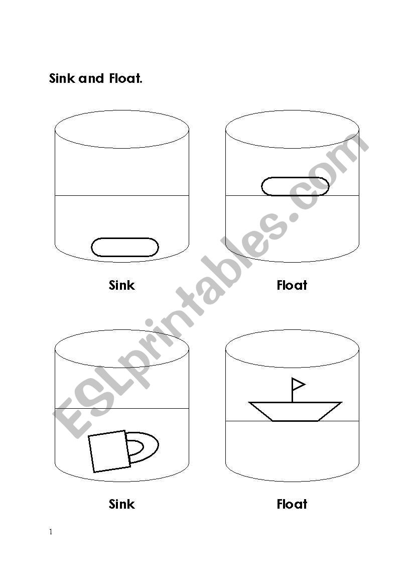 80 Printable Sinking And Floating Worksheet 17