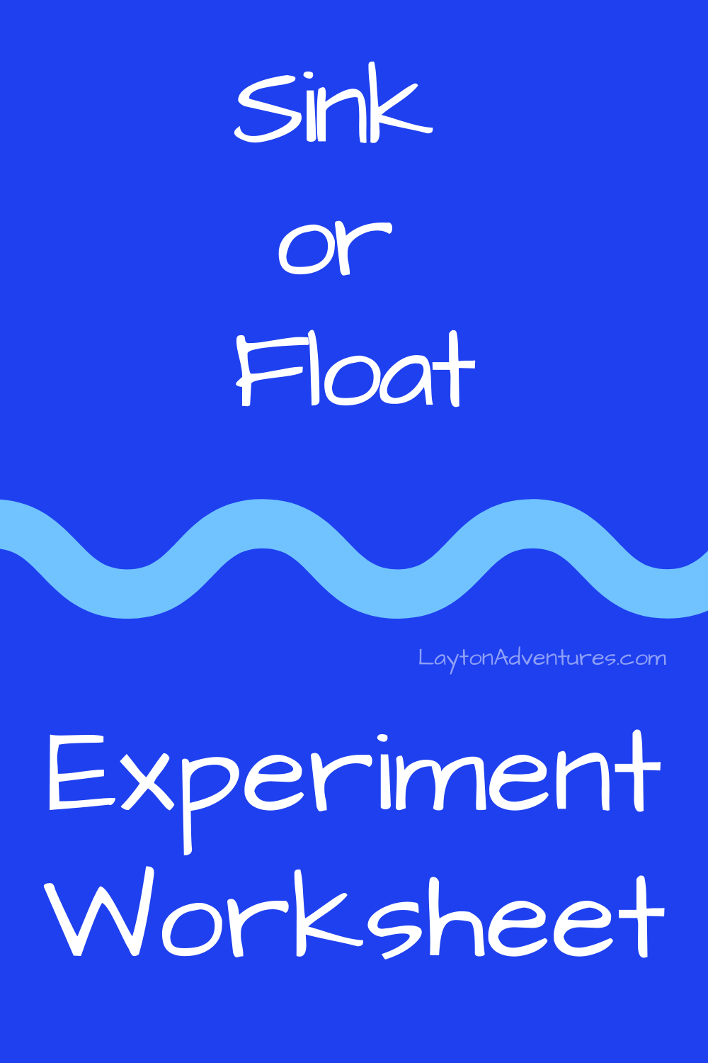 80 Printable Sinking And Floating Worksheet 63