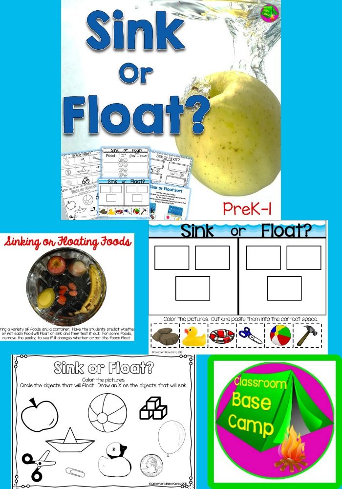 80 Printable Sinking And Floating Worksheet 84