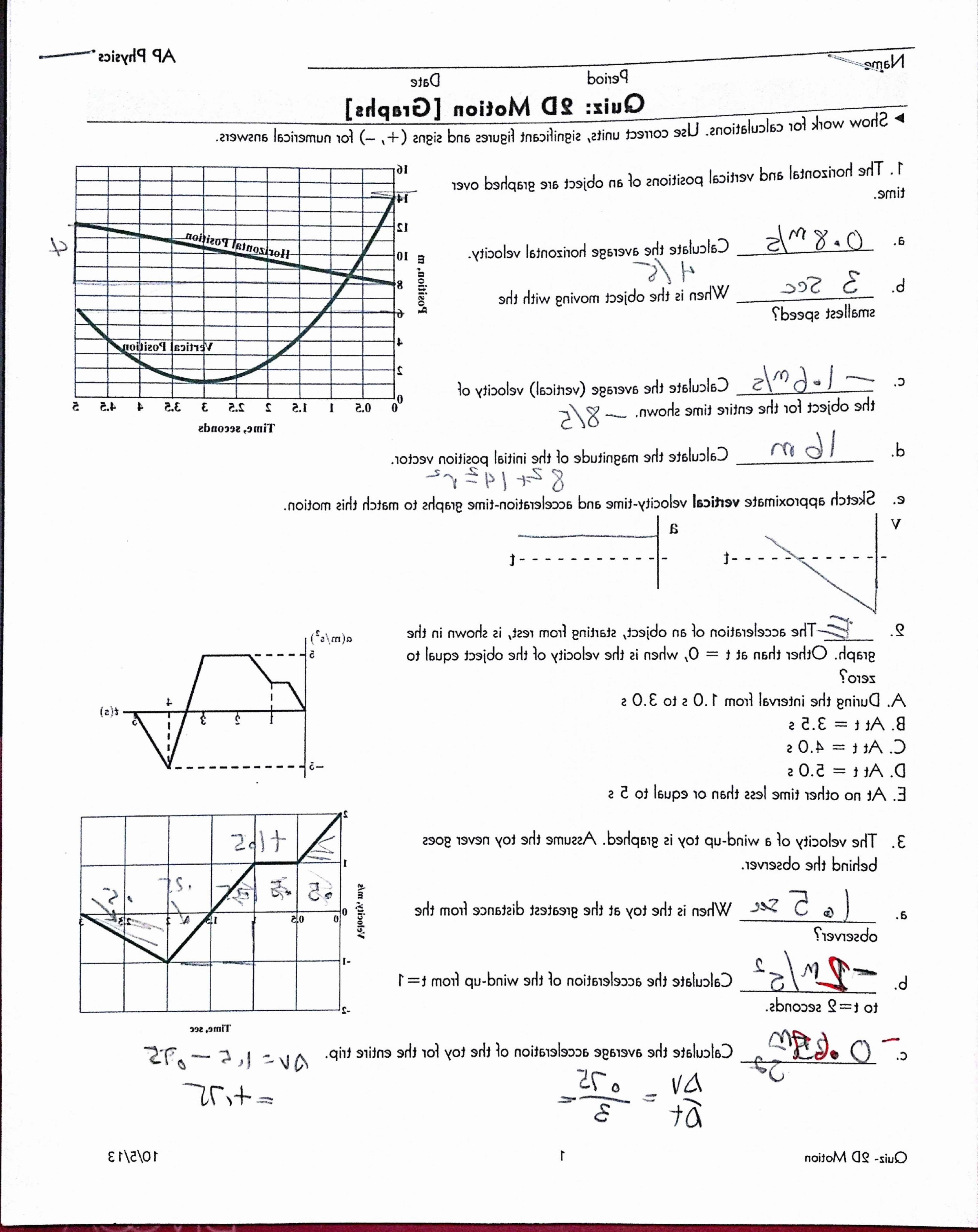 85 Vectors Physics Worksheet Answers 11