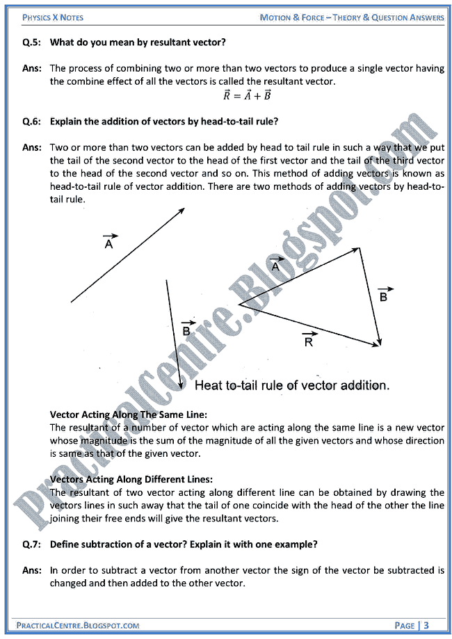 85 Vectors Physics Worksheet Answers 6