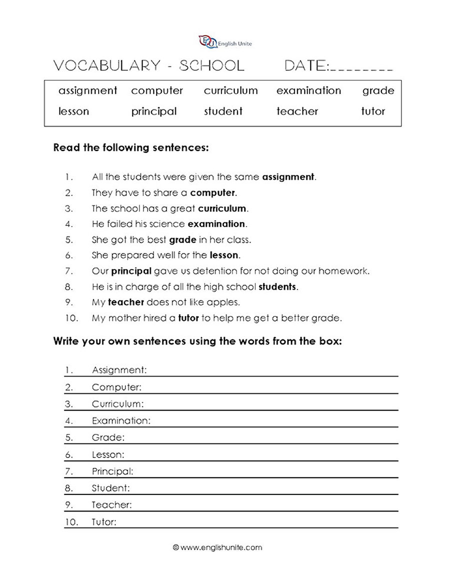 85 Vocabulary Worksheets Middle School 9