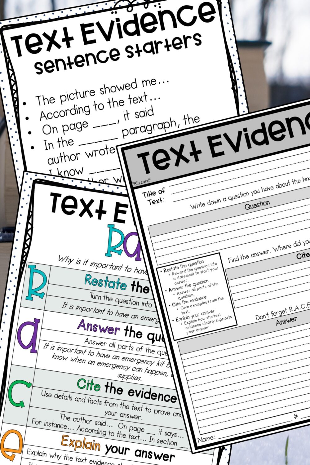 90 Citing Textual Evidence Worksheets 30