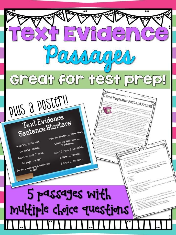 90 Citing Textual Evidence Worksheets 37