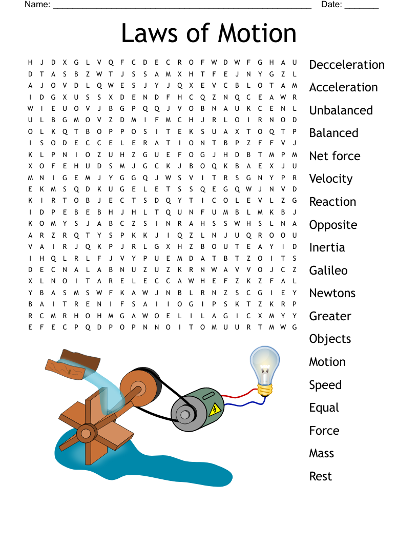 90 Newtons First Law Worksheets 13