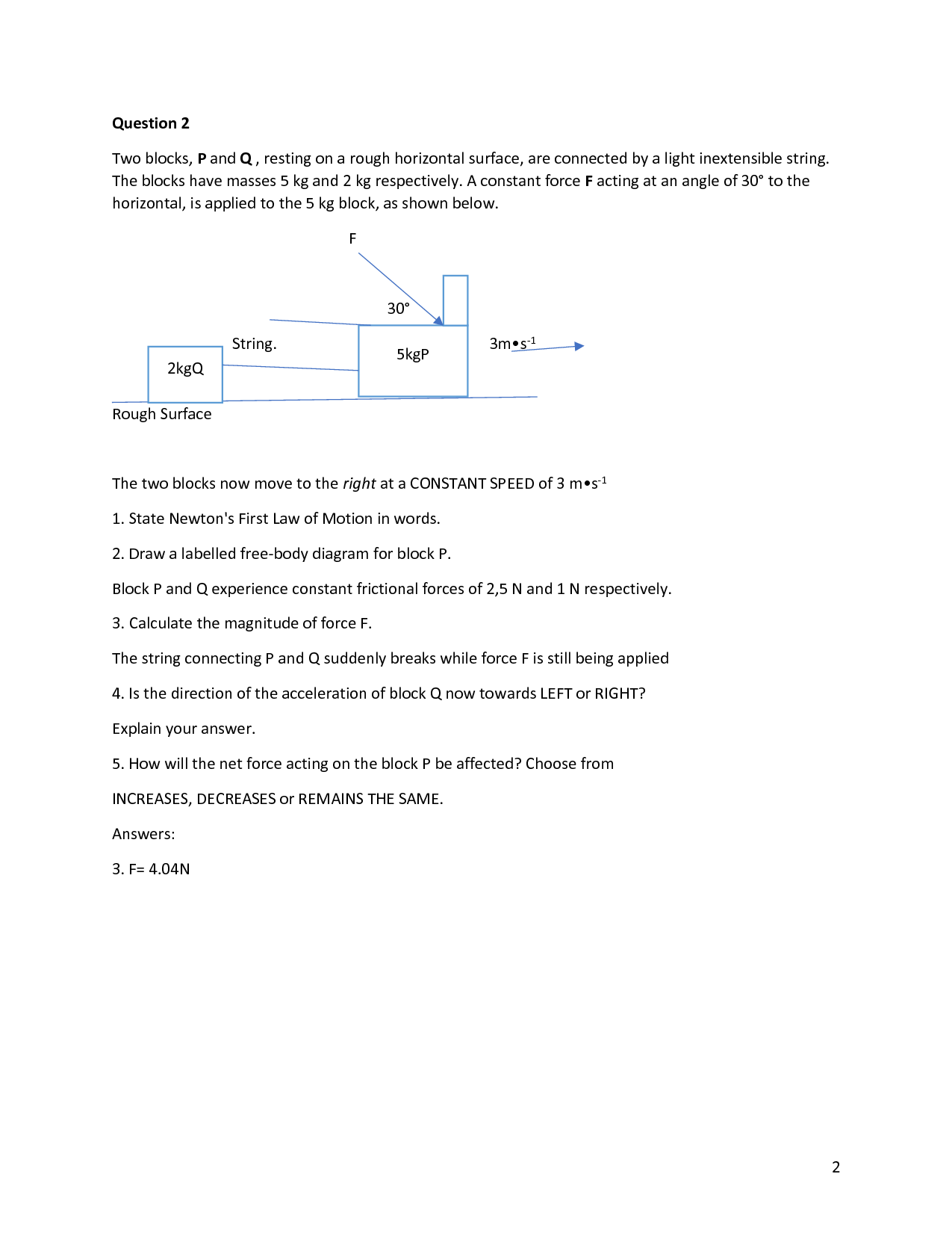 90 Newtons First Law Worksheets 27