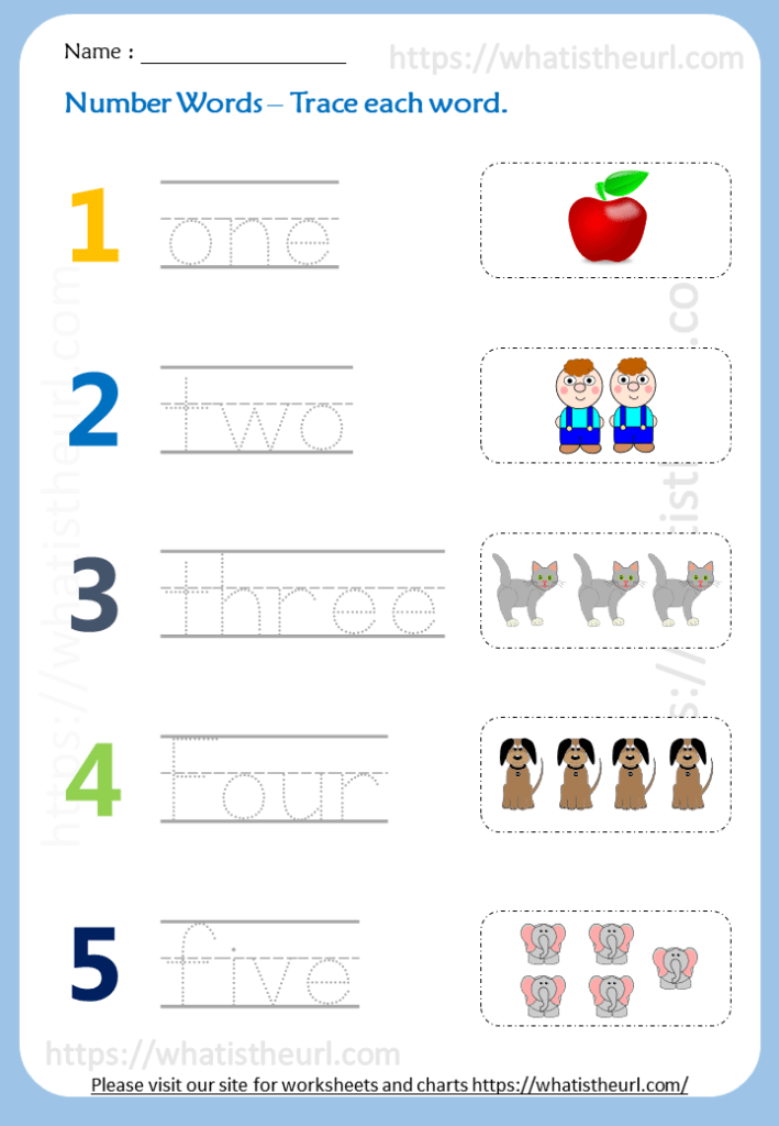 90 Number Words Worksheet 1-1000 33