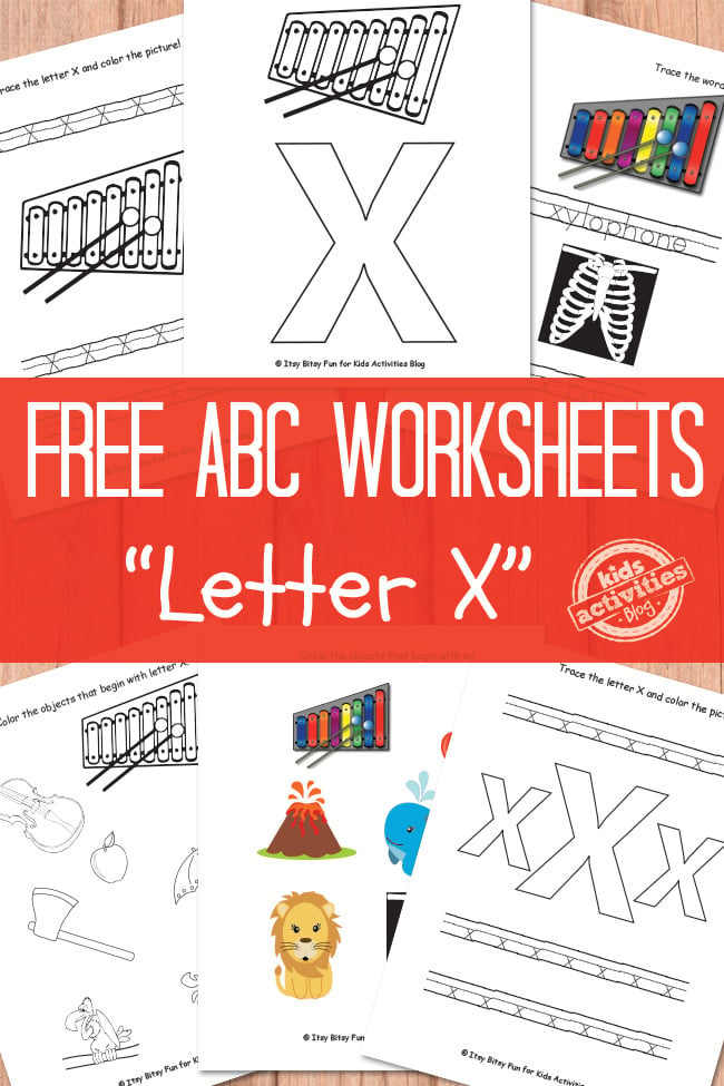 90 Preschool Letter X Worksheets 39