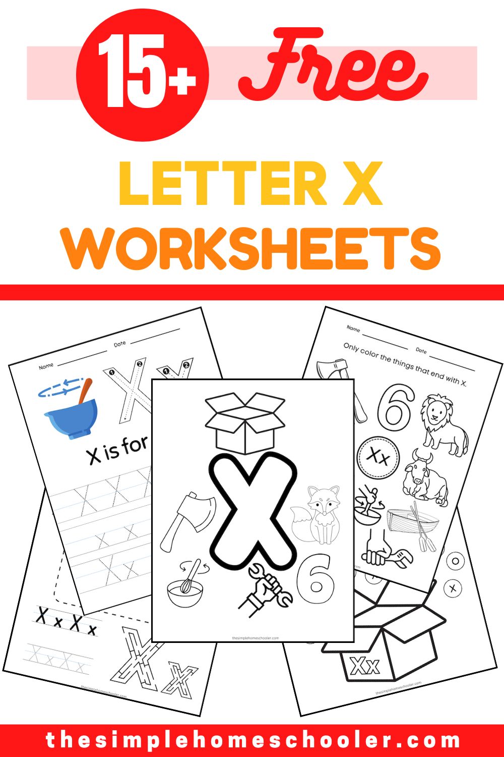 90 Preschool Letter X Worksheets 43