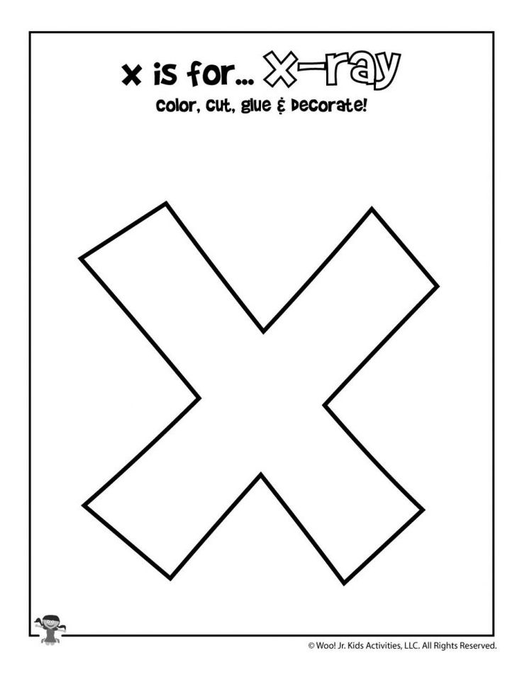 90 Preschool Letter X Worksheets 62