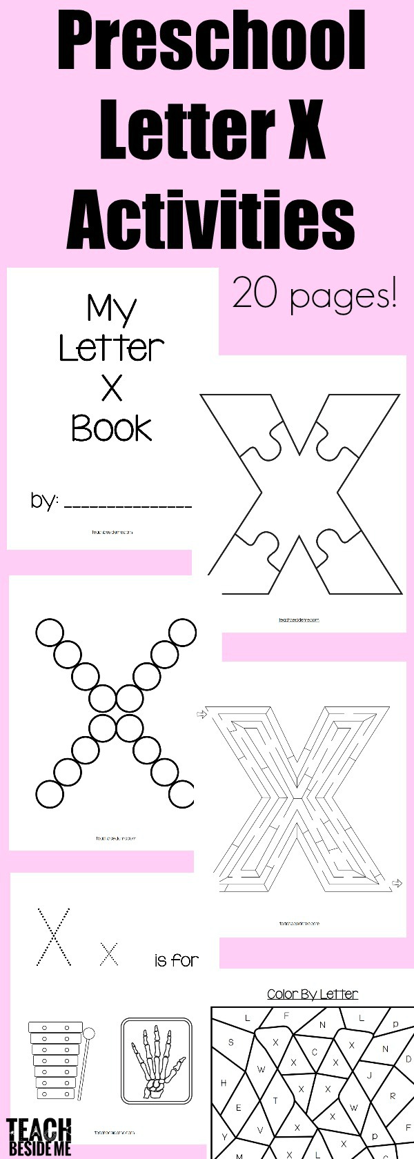 90 Preschool Letter X Worksheets 67