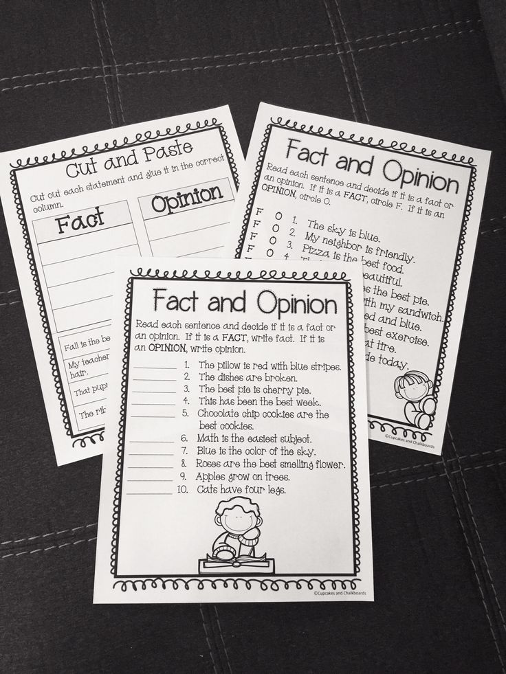 90 Printable Facts And Opinion Worksheet 83