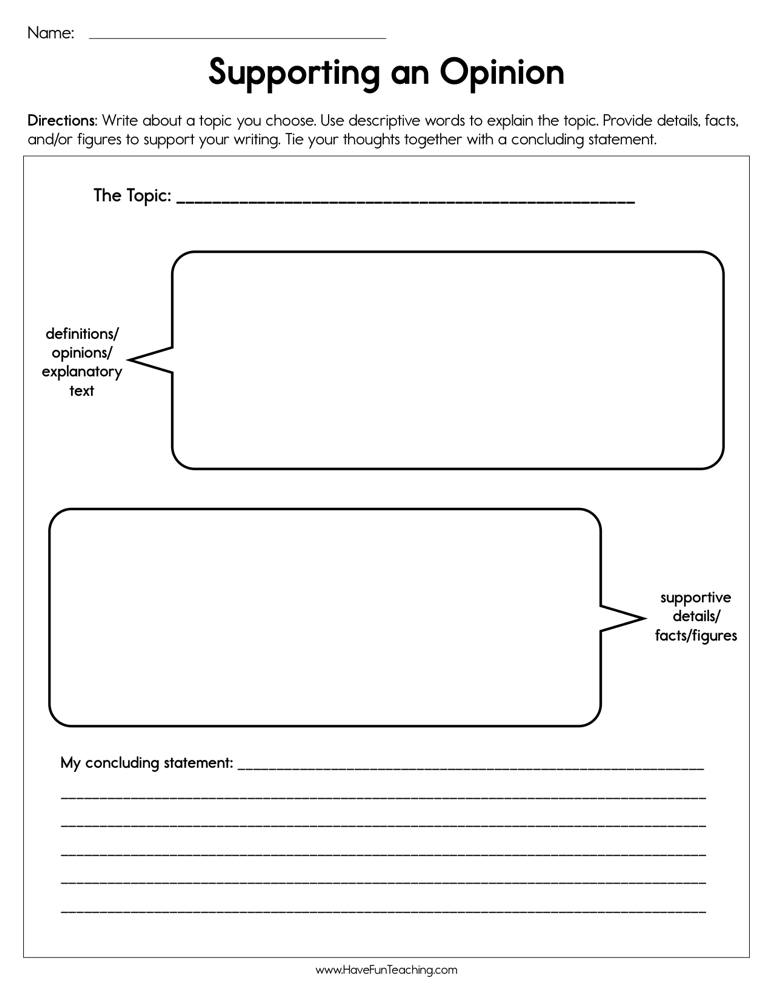 90 Printable Facts And Opinion Worksheet 84