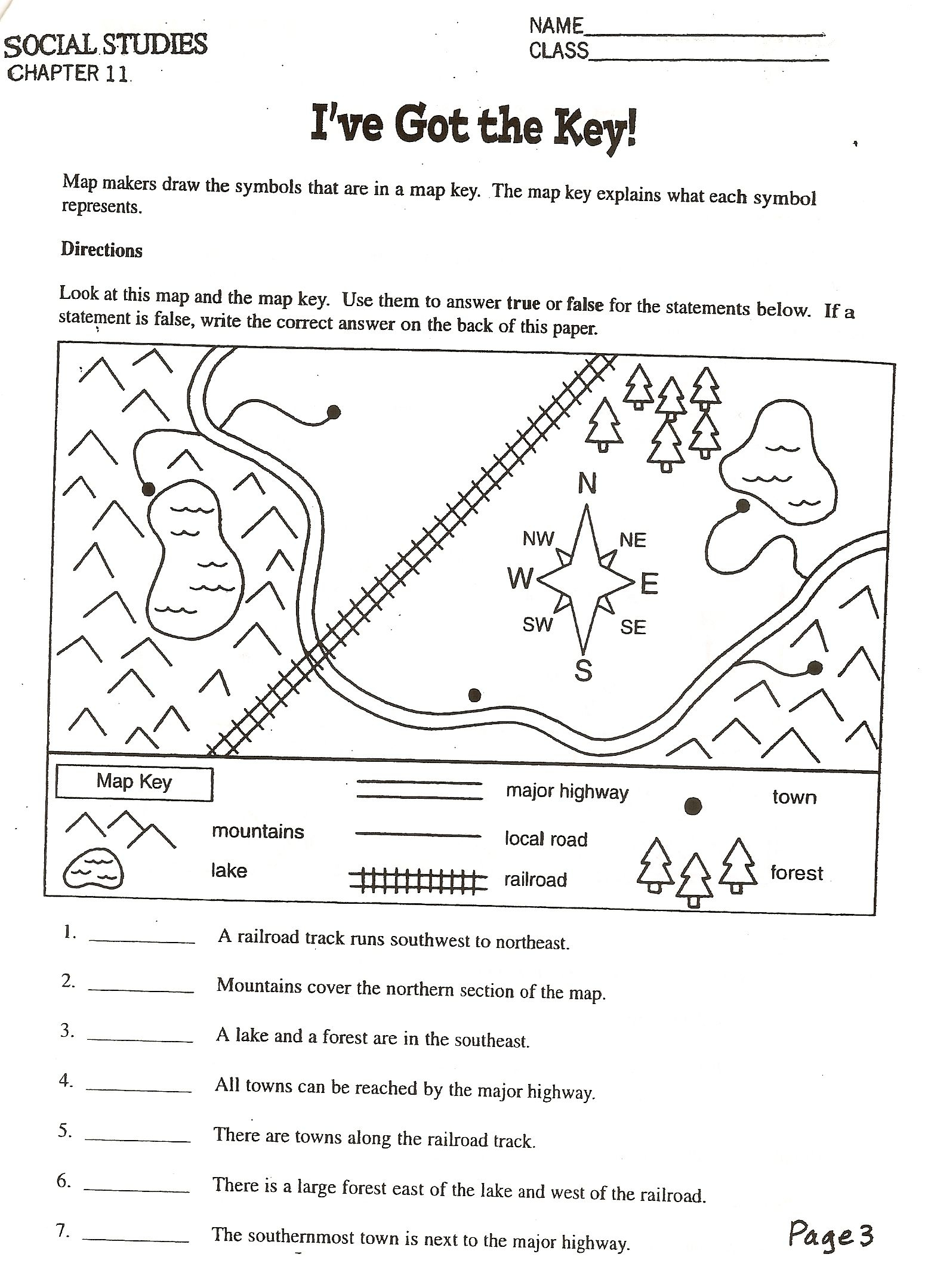 90 Printable Free 8Th Grade Worksheets 12