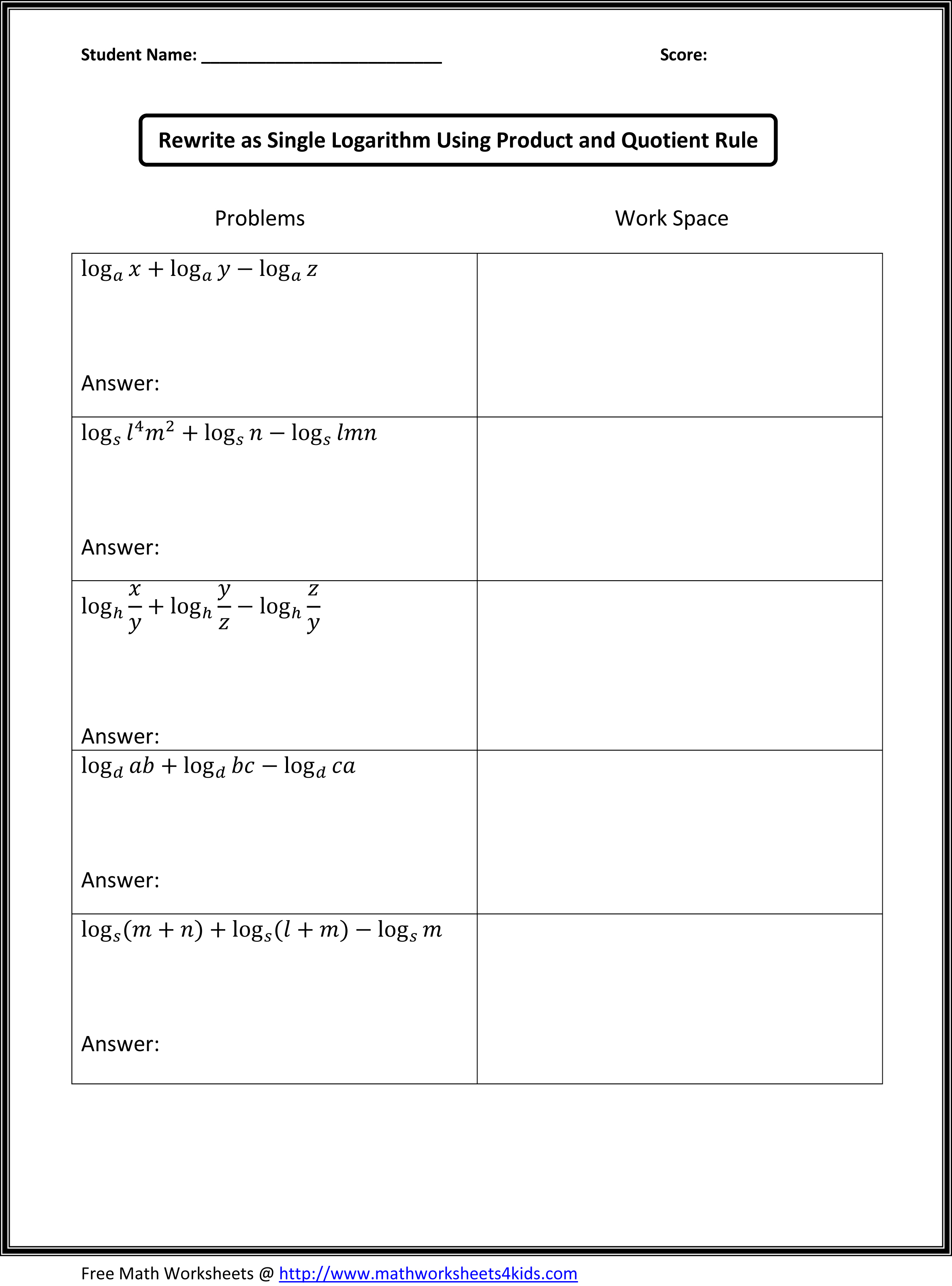 90 Printable Free 8Th Grade Worksheets 22