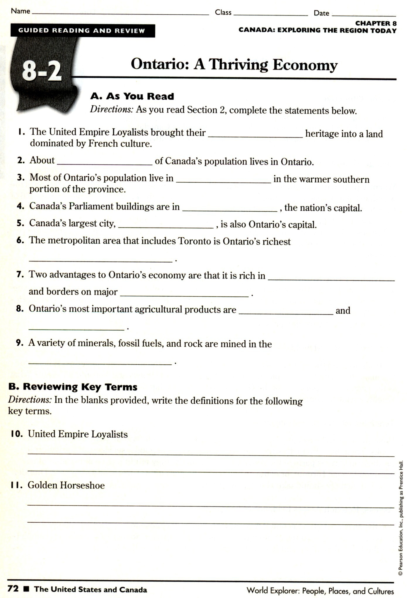 90 Printable Free 8Th Grade Worksheets 3