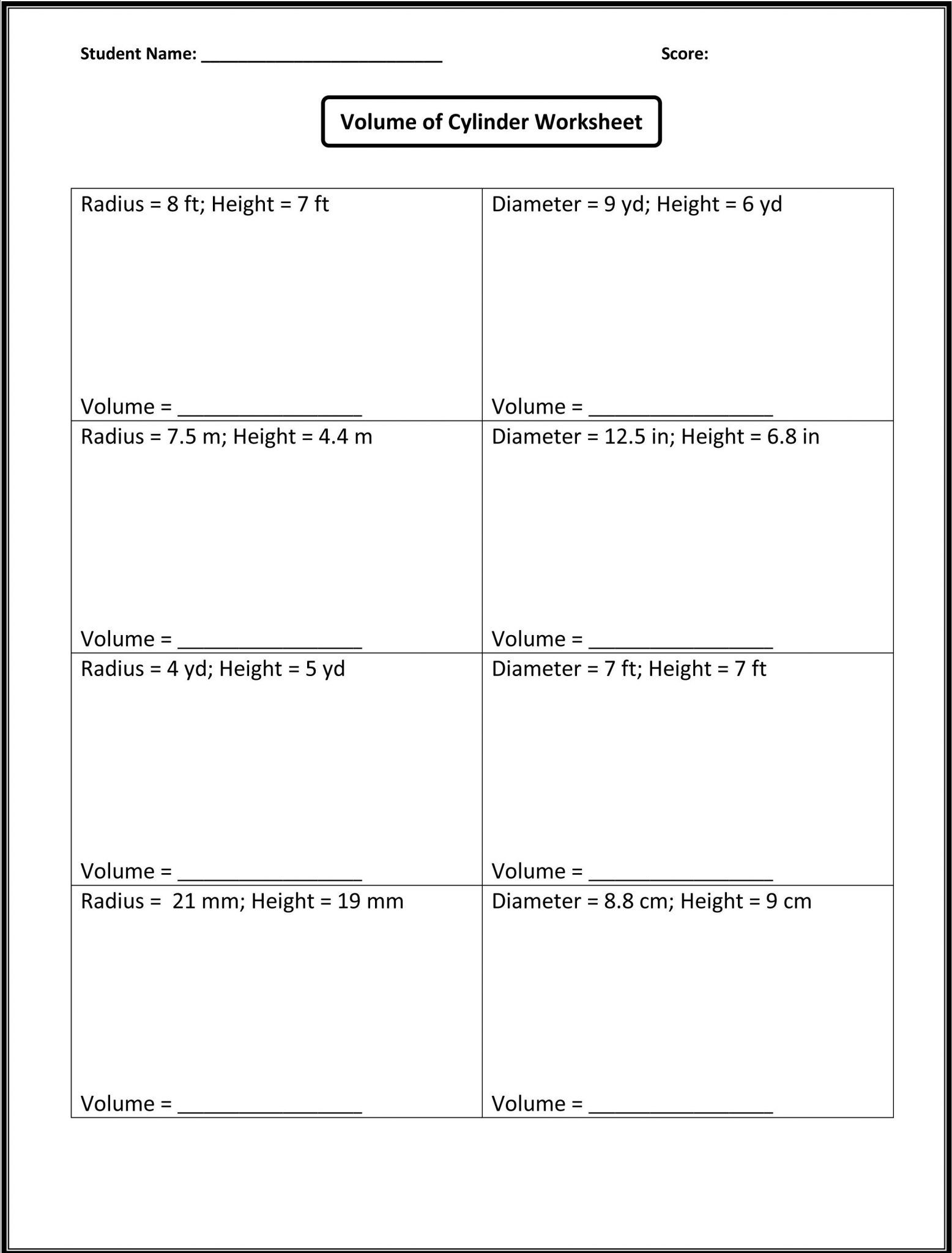 90 Printable Free 8Th Grade Worksheets 38