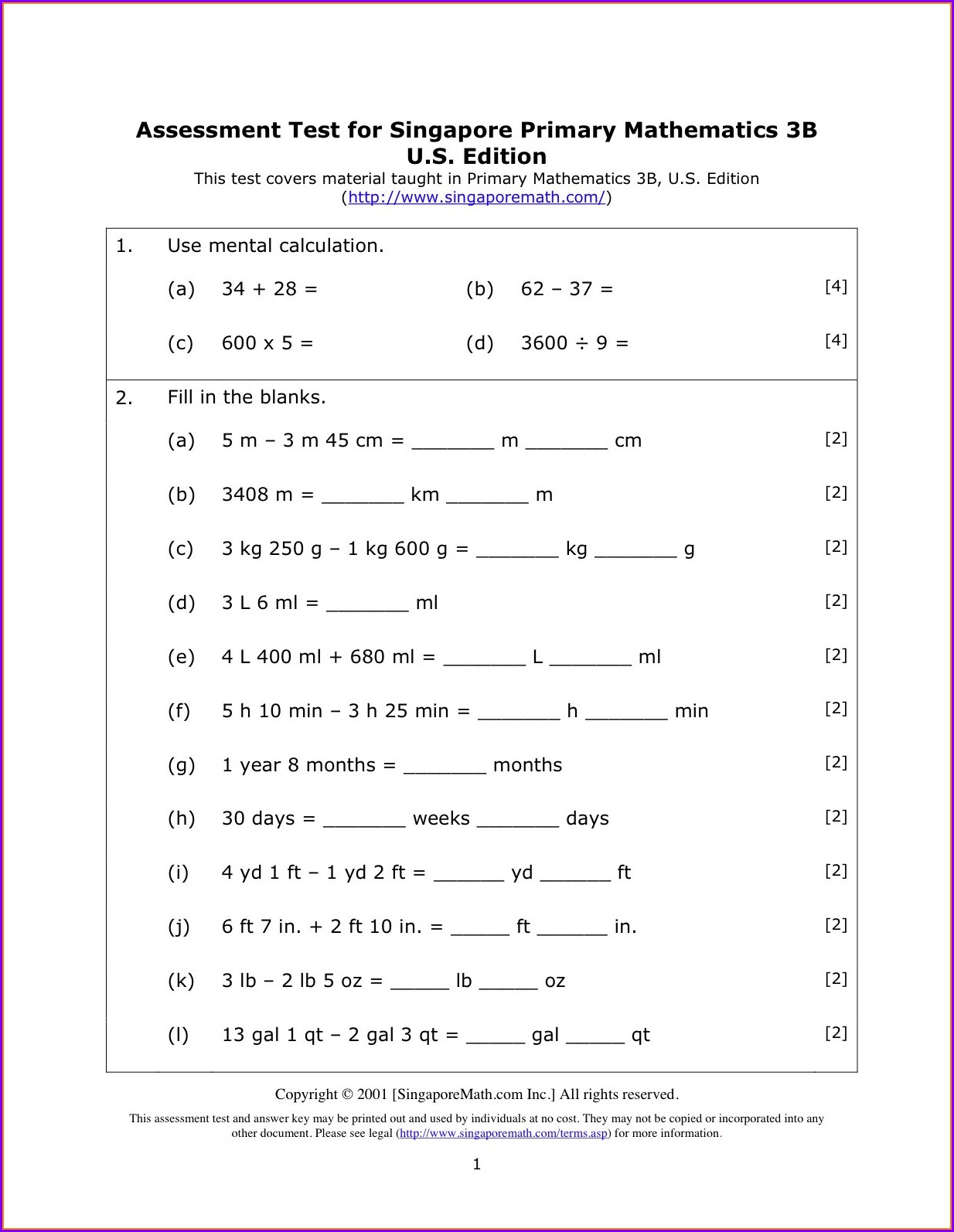 90 Printable Free 8Th Grade Worksheets 77