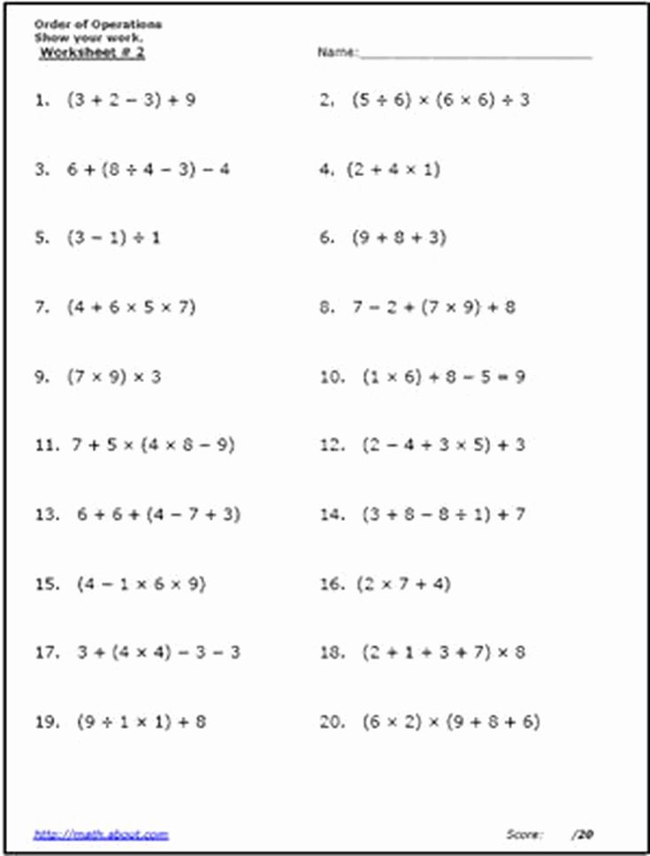 90 Printable Free 8Th Grade Worksheets 82