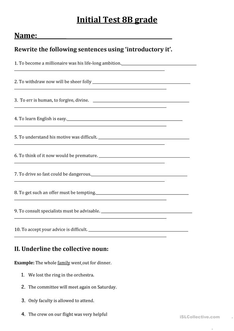 90 Printable Free 8Th Grade Worksheets 89