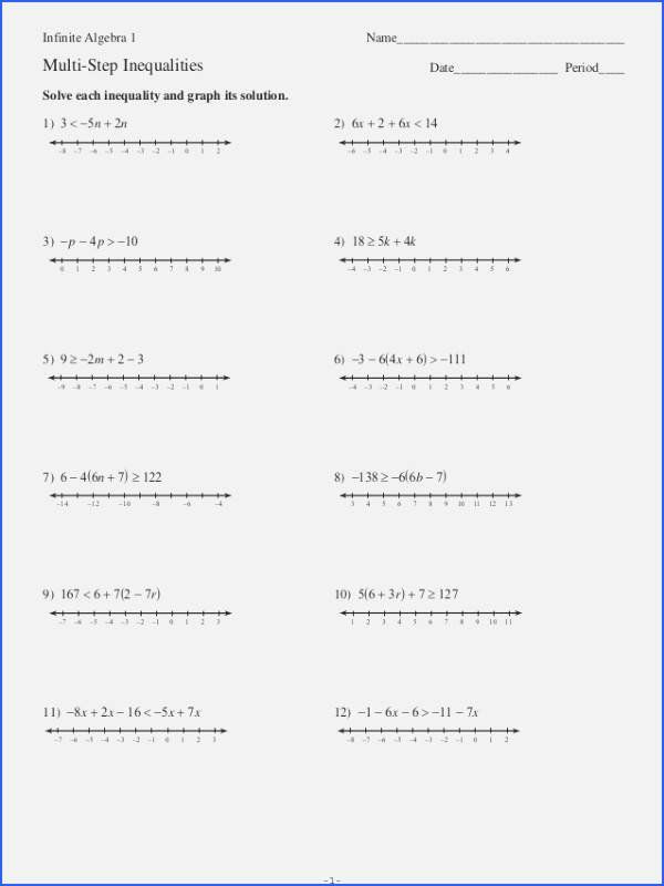 90 Printable Graph Linear Inequalities Worksheet 60