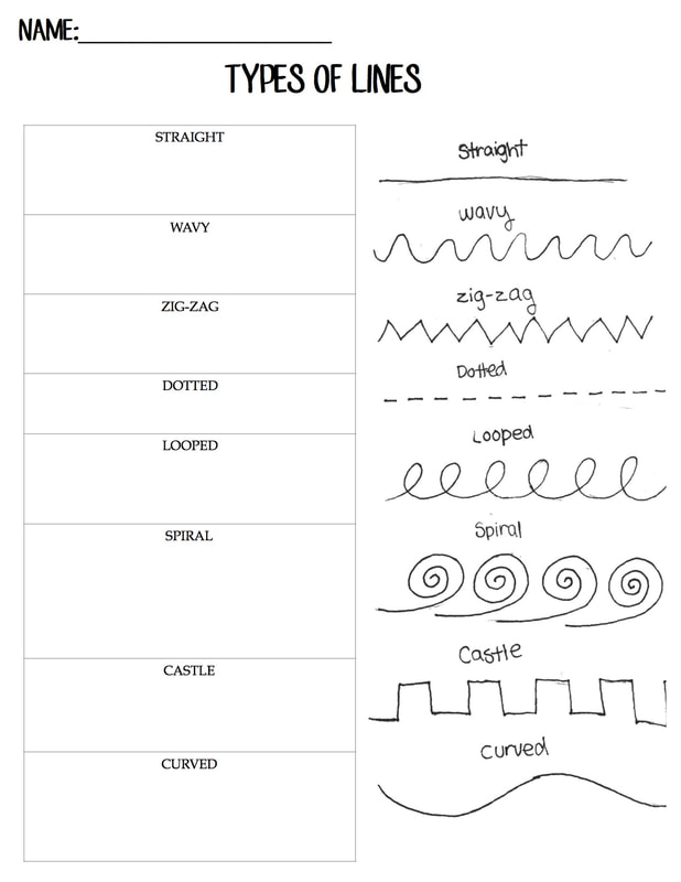 90 Printable Types Of Lines Worksheet 49